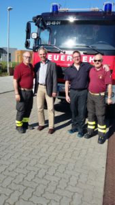 Sindaco e Comandante VVF Kappeln